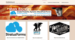Desktop Screenshot of markrackley.net
